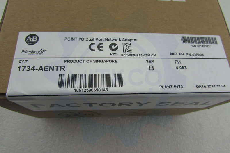 1734-AENTR AB PLC