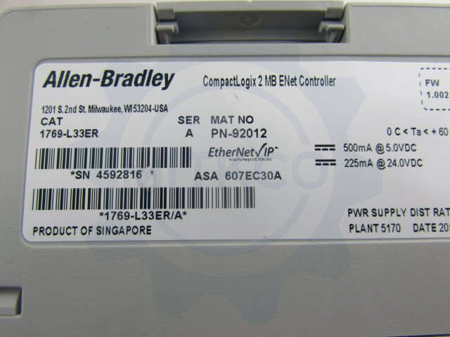 1769-L33ER AB PLC