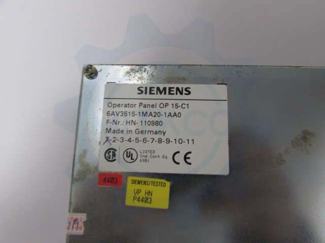 6AV3515-1MA20-1AA0 Siemens screen