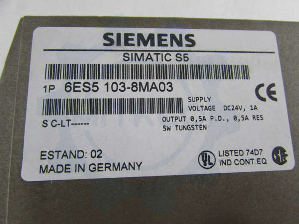 6ES5103-8MA03 Siemens plc