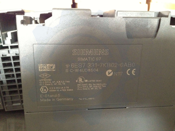 6ES7331-7KB02-0AB0 Siemens plc