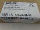 6ES7417-4HL04-0AB0 Siemens plc