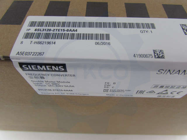 6SL3120-2TE15-0AA4 Siemens plc