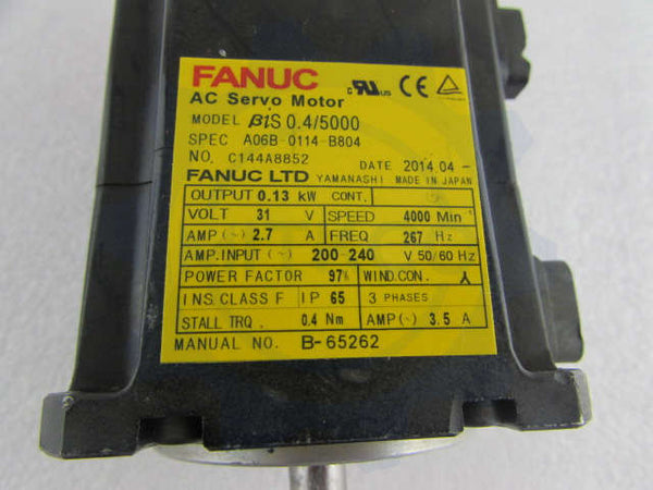 A06B-0114-B804 Fanuc servo motor