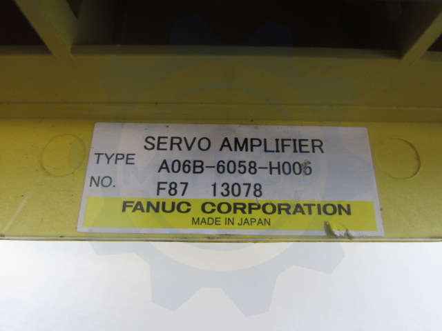 A06B-6058-H006 Fanuc servo drive