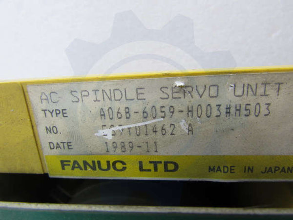 A06B-6059-H003#H503 Fanuc servo drive