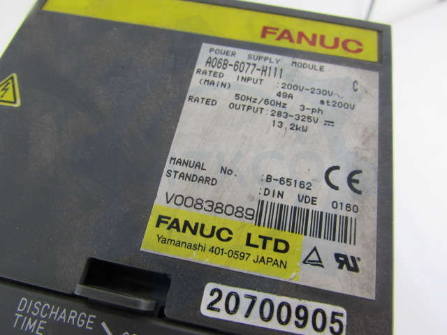 A06B-6077-H111 Fanuc servo drive