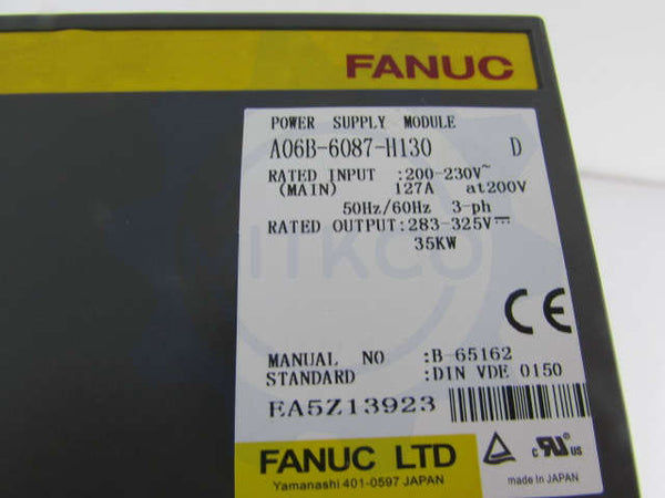 A06B-6087-H130 Fanuc servo drive