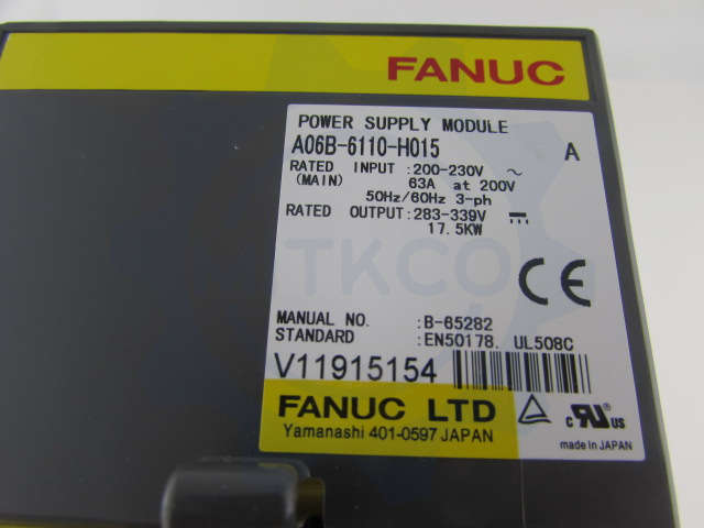 a06b-6110-h015 Fanuc servo drive