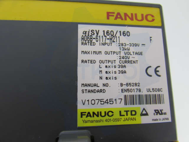 A06B-6117-H211 Fanuc servo drive