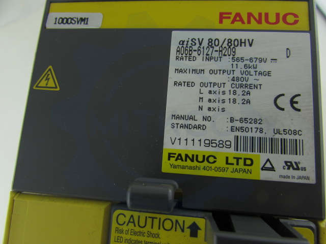 A06B-6127-H209 Fanuc servo drive