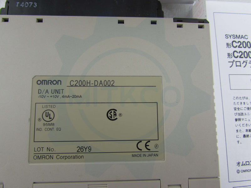 C200H-DA002 Omron plc