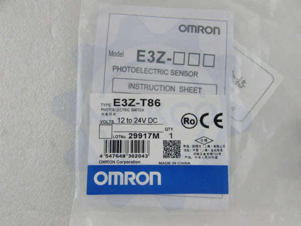 E3Z-T86 Omron Sensor